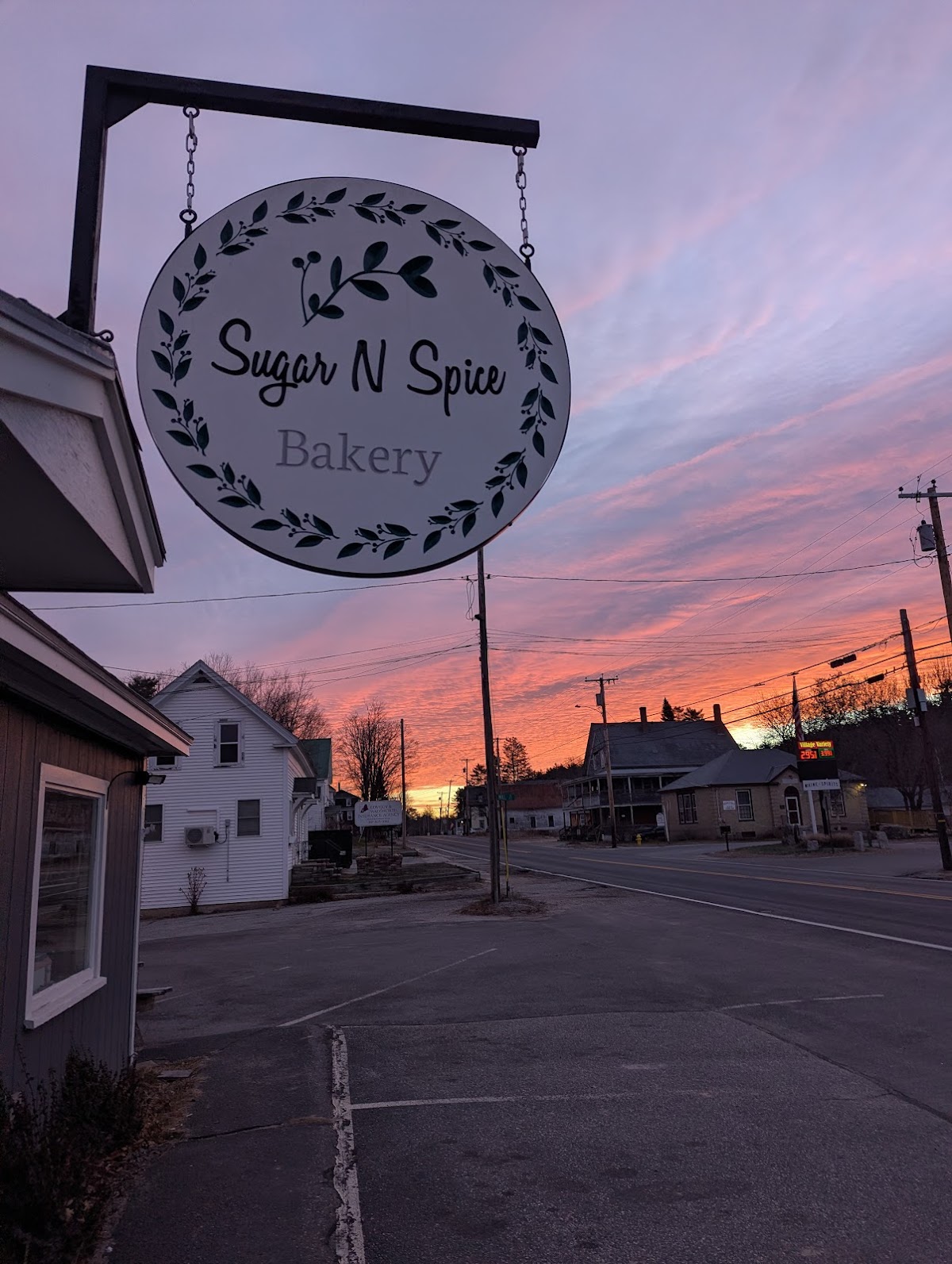 Morning pastries and coffee