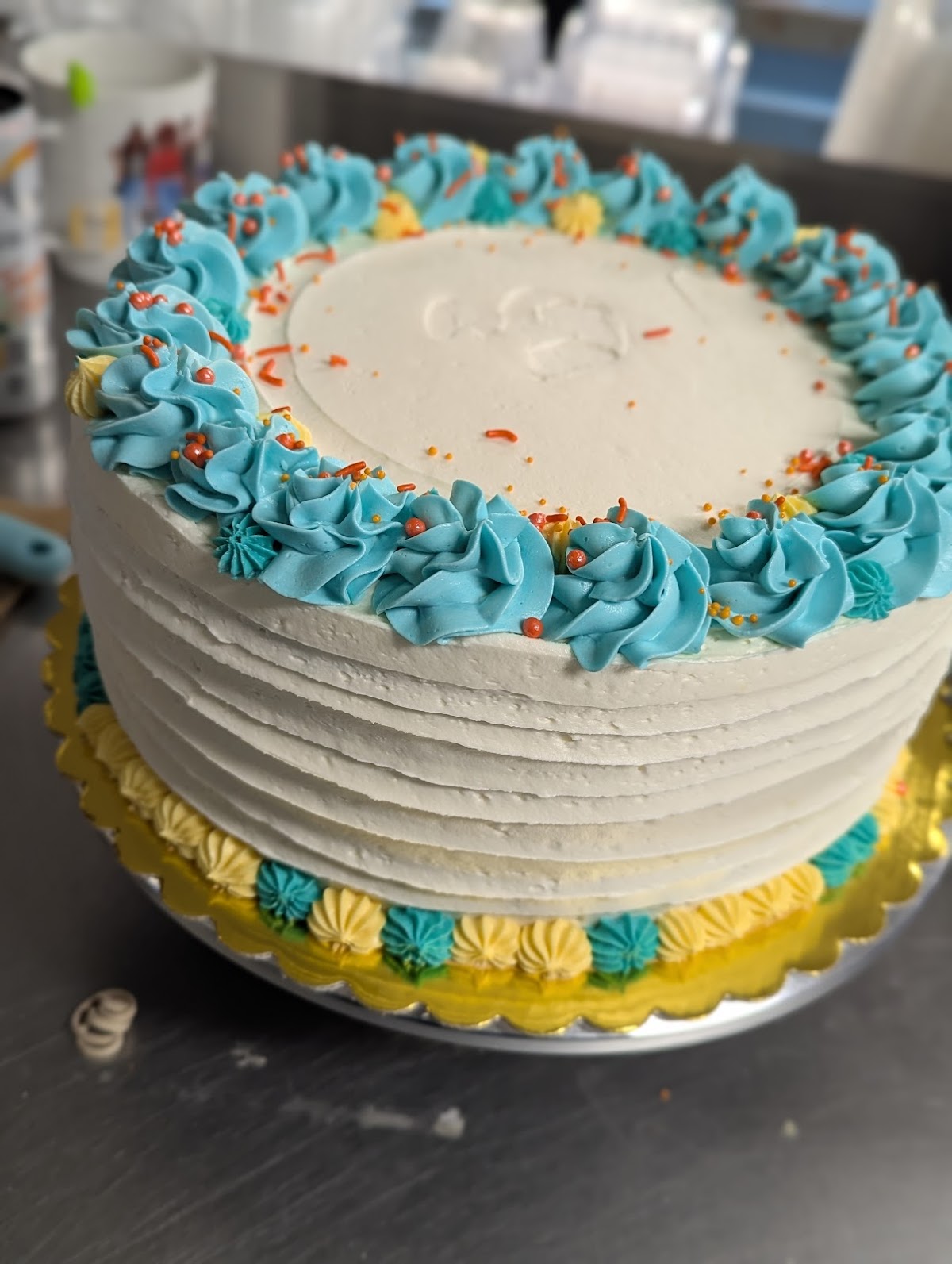 Rustic bakery interior details